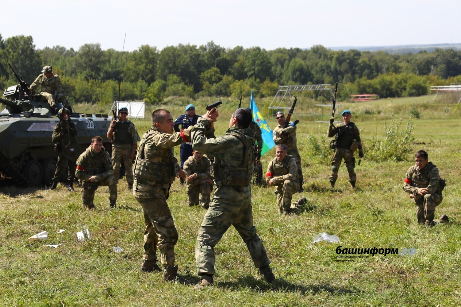 В Башкирии с размахом отметили 95-летие ВДВ России