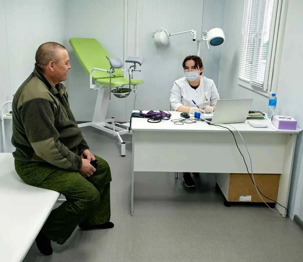 К сельчанам приехало… здоровье