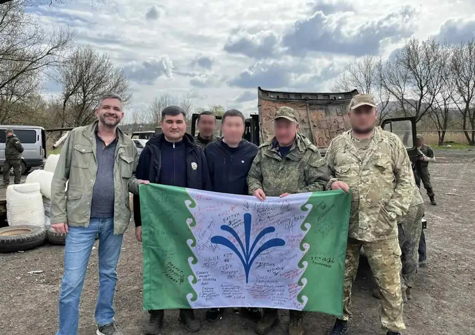 Очередной гумконвой доставил бойцам необходимое