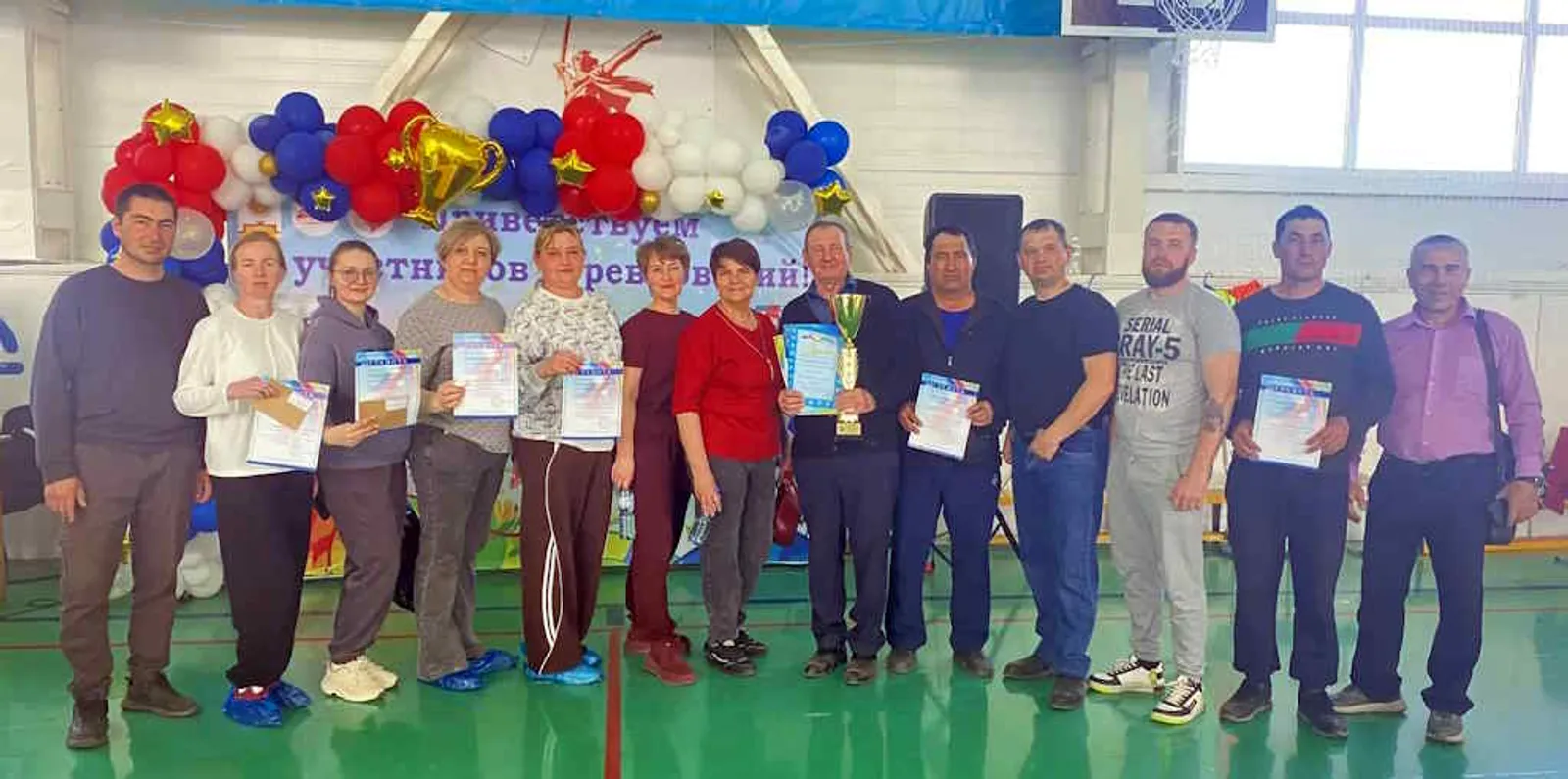 Результат упорного труда и настроя на победу