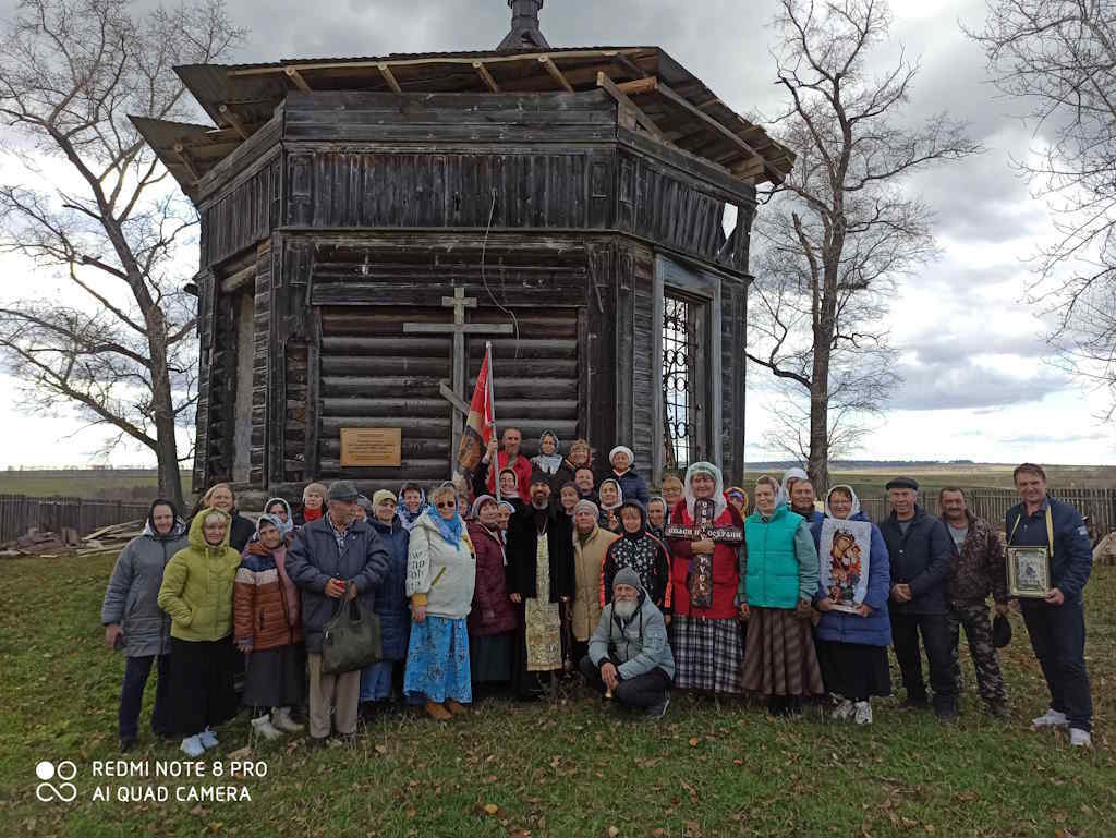 Возрождение Покровского храма в селе Карагаево
