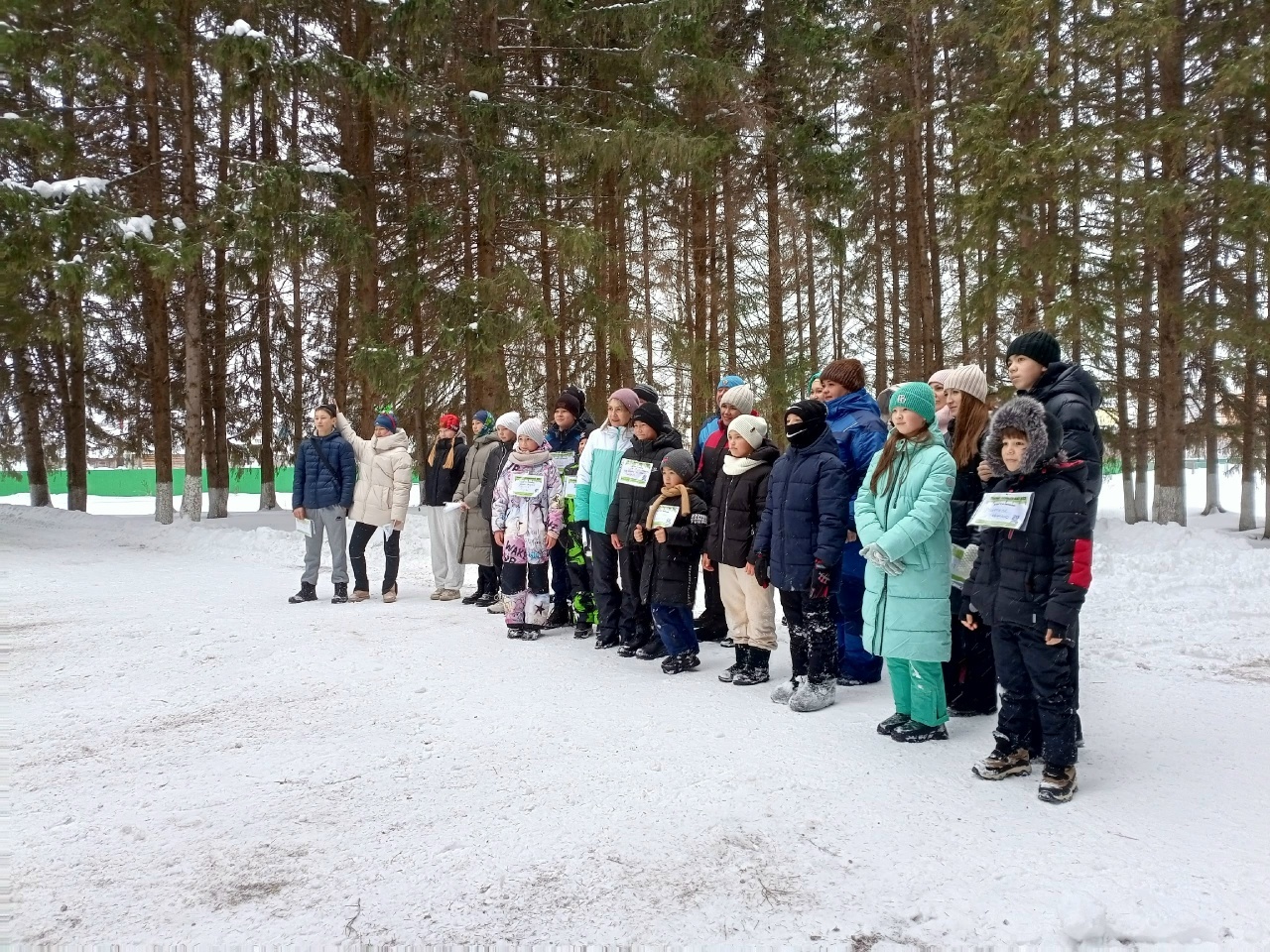 Гафурийцы встретили новый год традиционным Забегом обещаний
