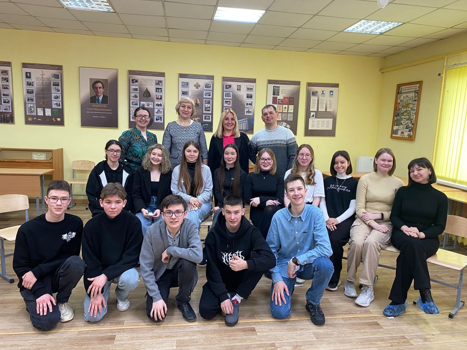 Девятиклассники Красноусольских школ побывали на мероприятии выездного проекта "Старт к успеху"