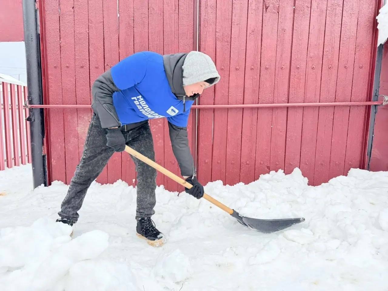 «Молодая Гвардия» помогает ветеранам