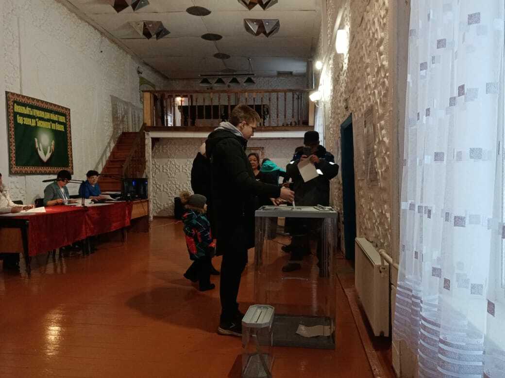 Активность избирателей Гафурийского района во второй день выборов президента РФ остаётся высокой