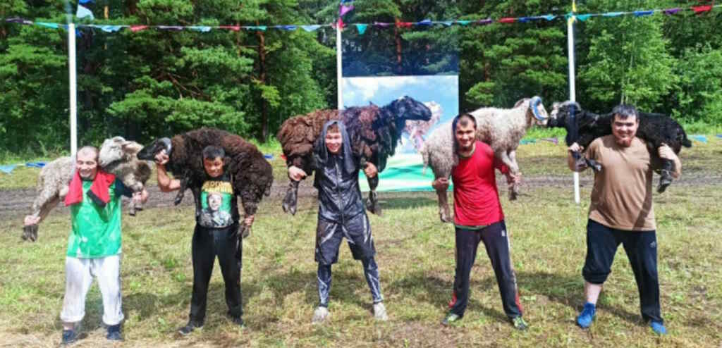 Дождь спортсменам не помеха