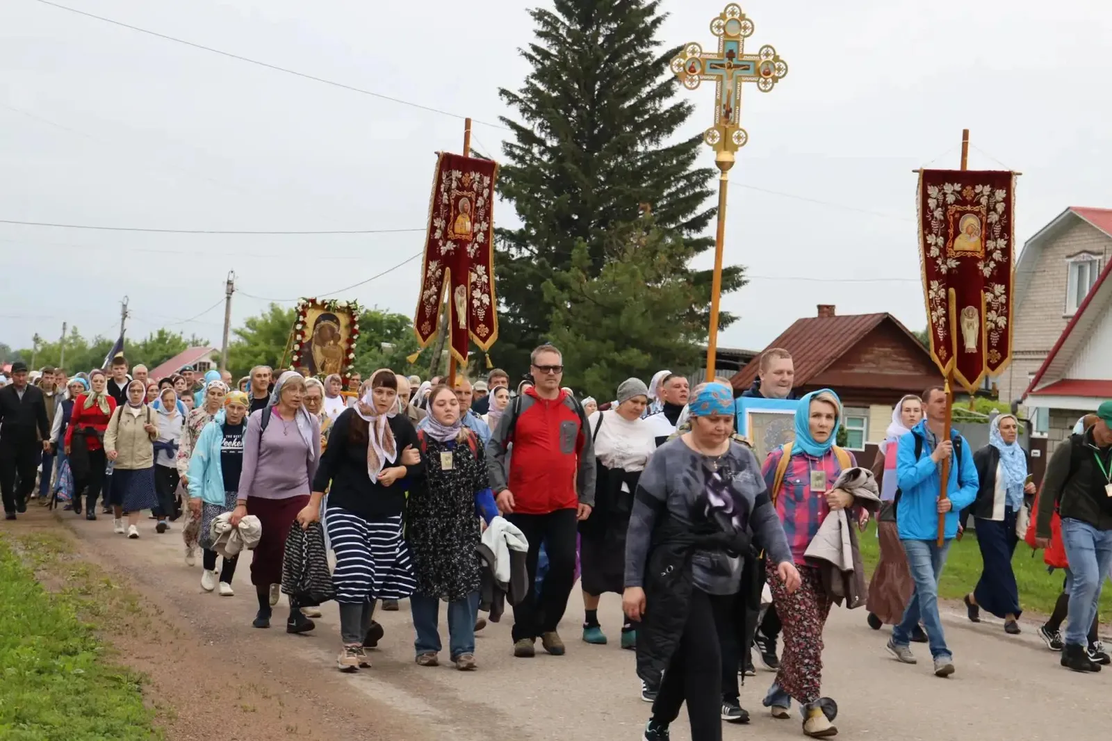 В Гафурийском районе отметили праздник Девятой пятницы по Пасхе