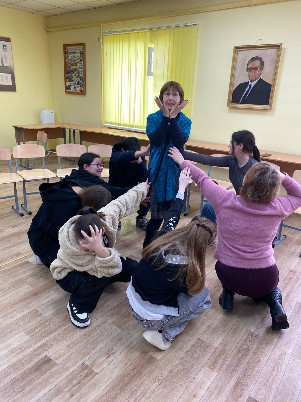 Девятиклассники Красноусольских школ побывали на мероприятии выездного проекта "Старт к успеху"