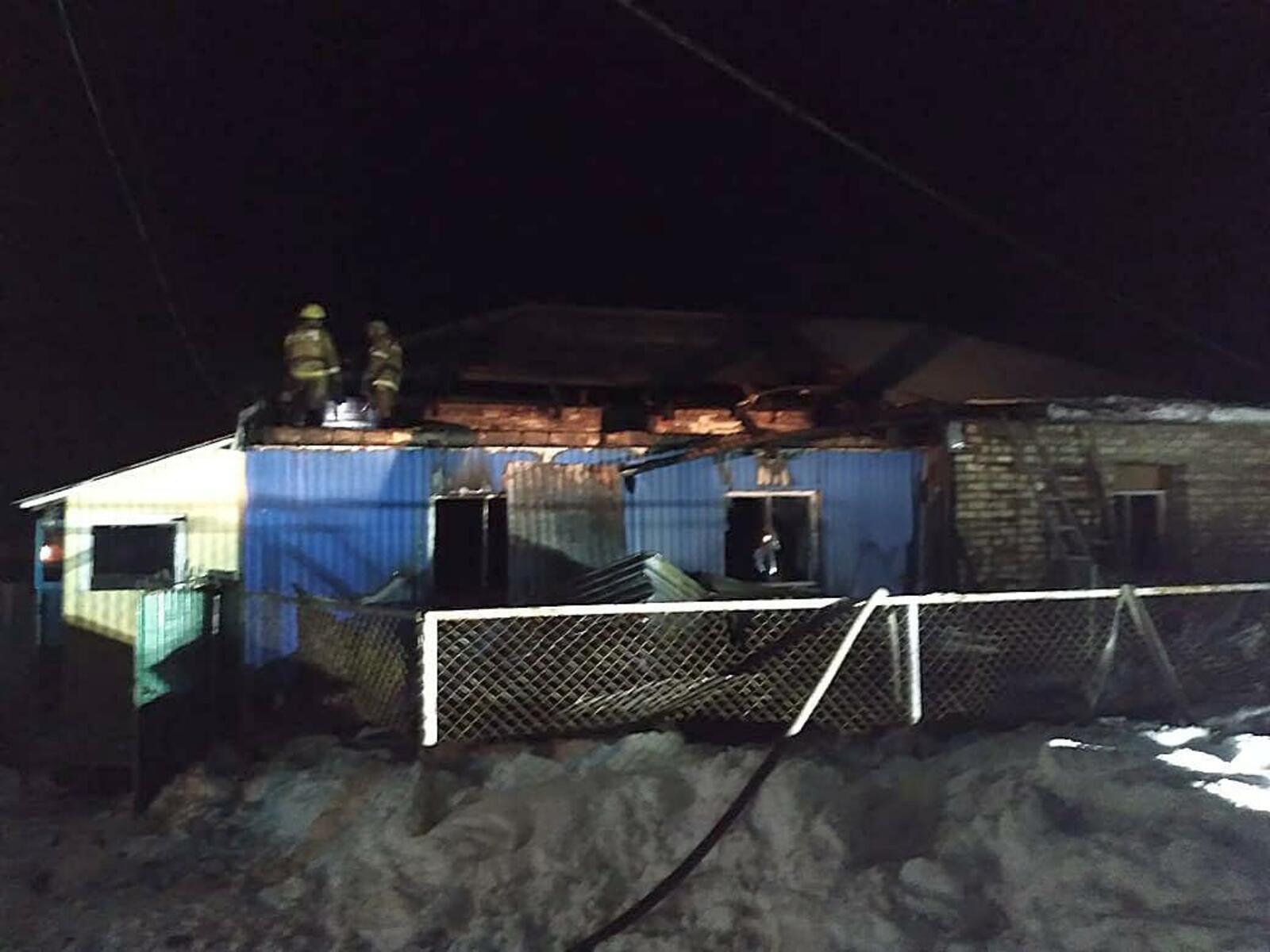 Пожар в Табынском сельсовете 5 февраля унёс ещё одну жизнь