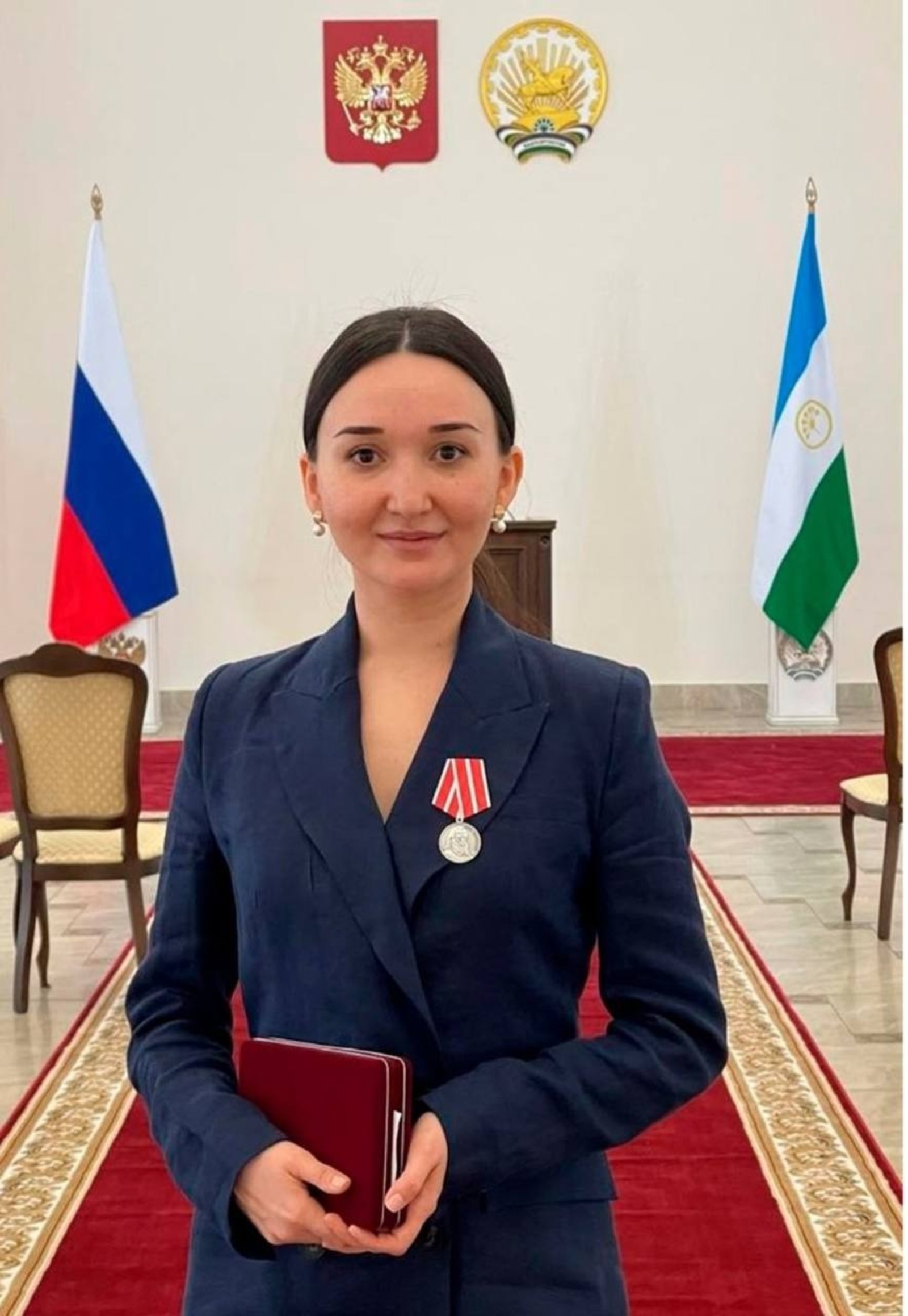 Врач из Башкирии удостоена медали Луки Крымского за спасение жизней на СВО
