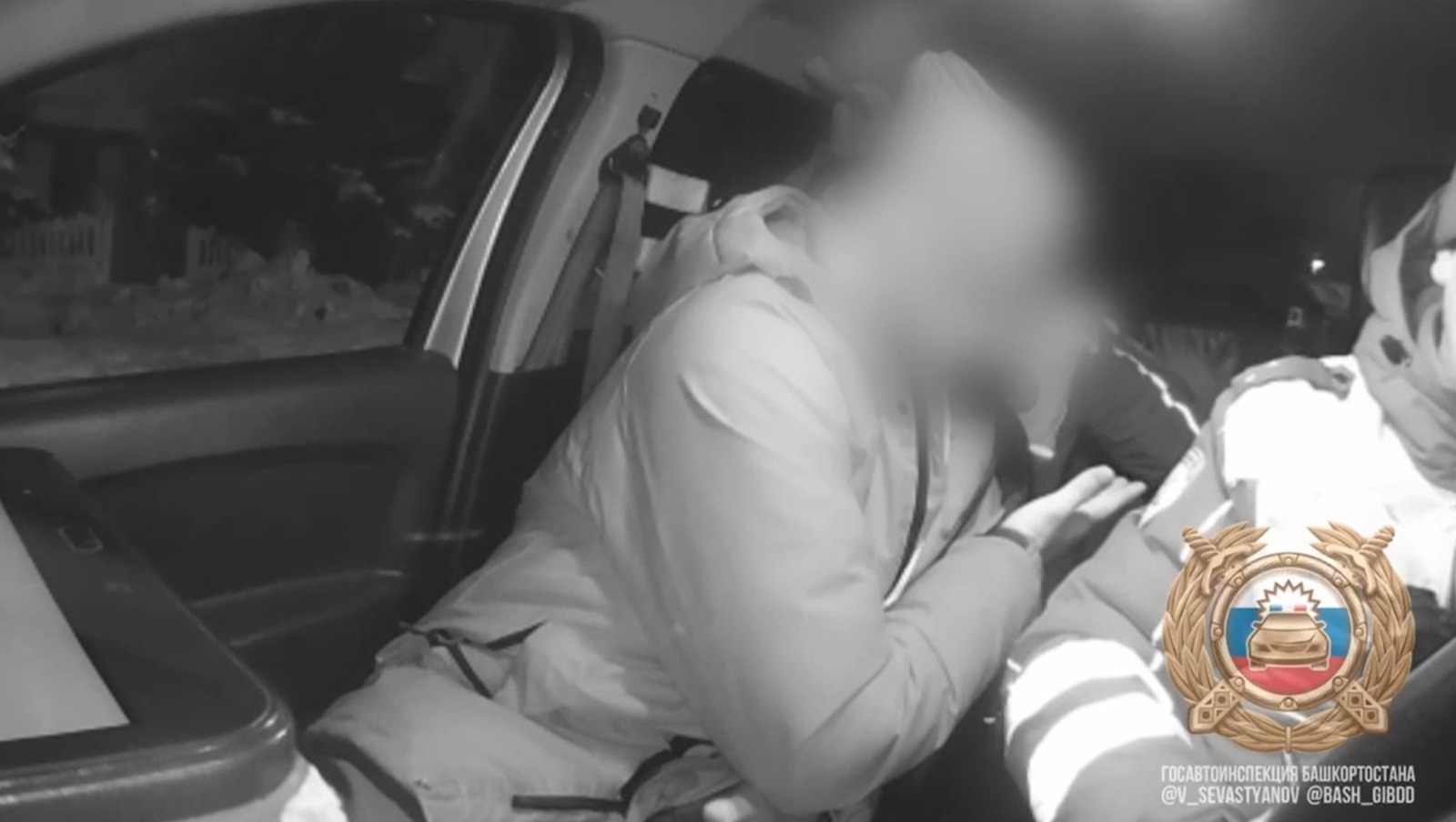 В Башкирии задержали пьяного водителя буксируемого автомобиля