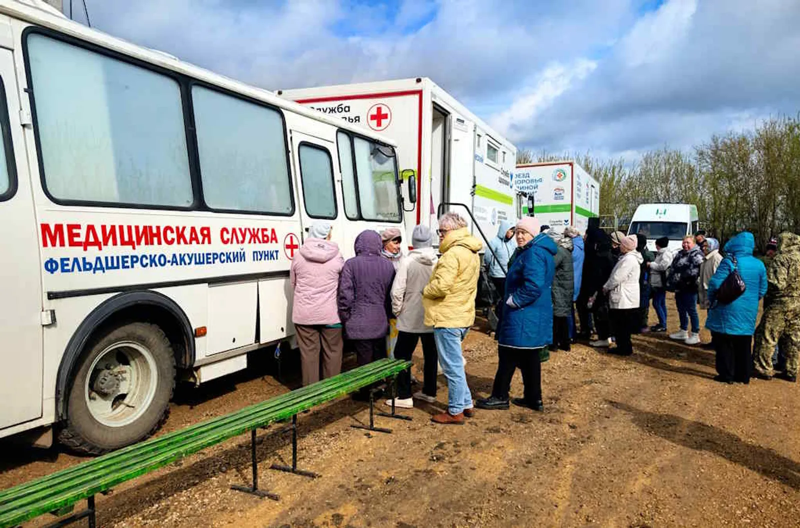 К сельчанам приехало… здоровье