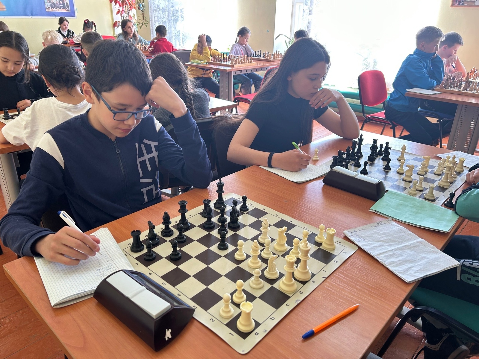 Первенство Гафурийского района по шахматам выявило победителей