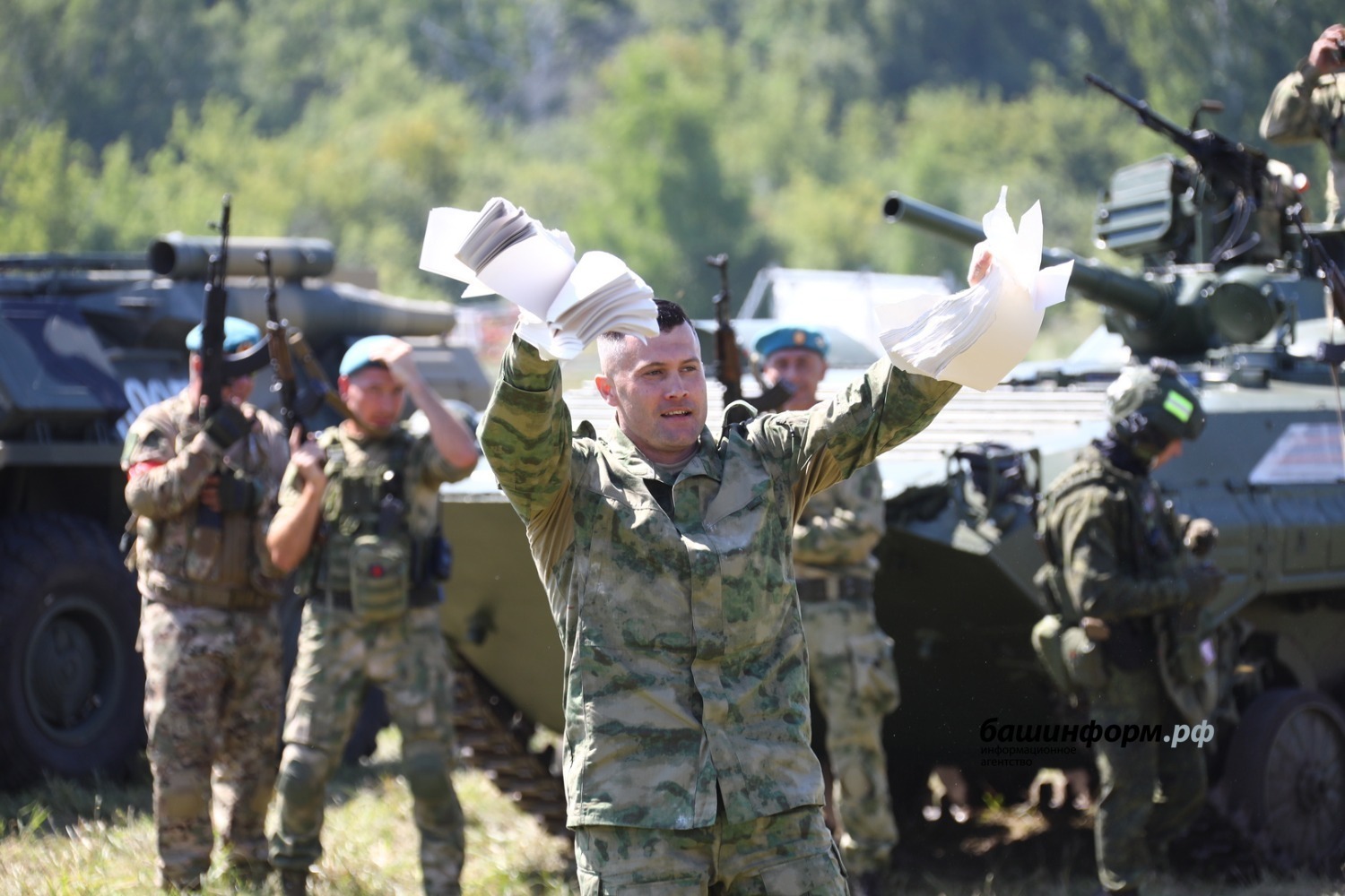 В Башкирии с размахом отметили 95-летие ВДВ России