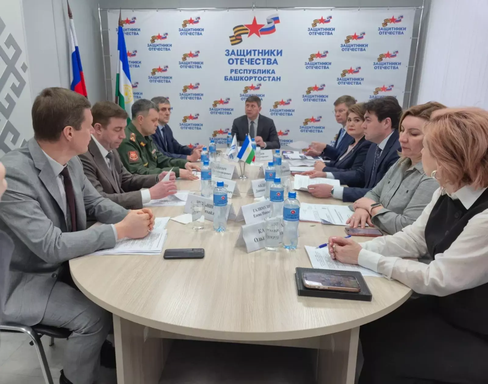 Александр Тихонов ознакомился с работой филиала фонда «Защитники Отечества» в РБ