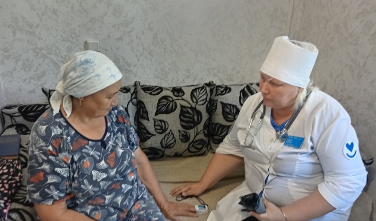 Медики из Красноусольской ЦРБ продолжают подворовые обходы населения