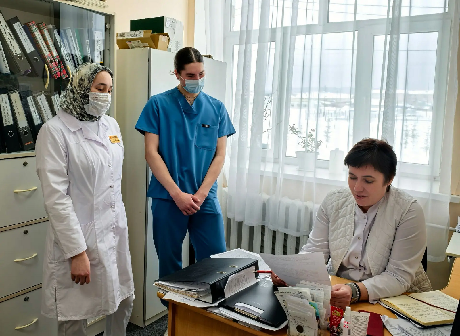 Будущие медики проходят практику в Красноусольской ЦРБ