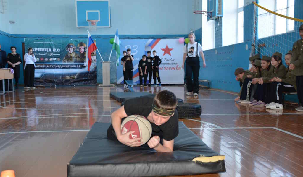 Военно-патриотическая игра «Зарница-2026» в СОШ №3