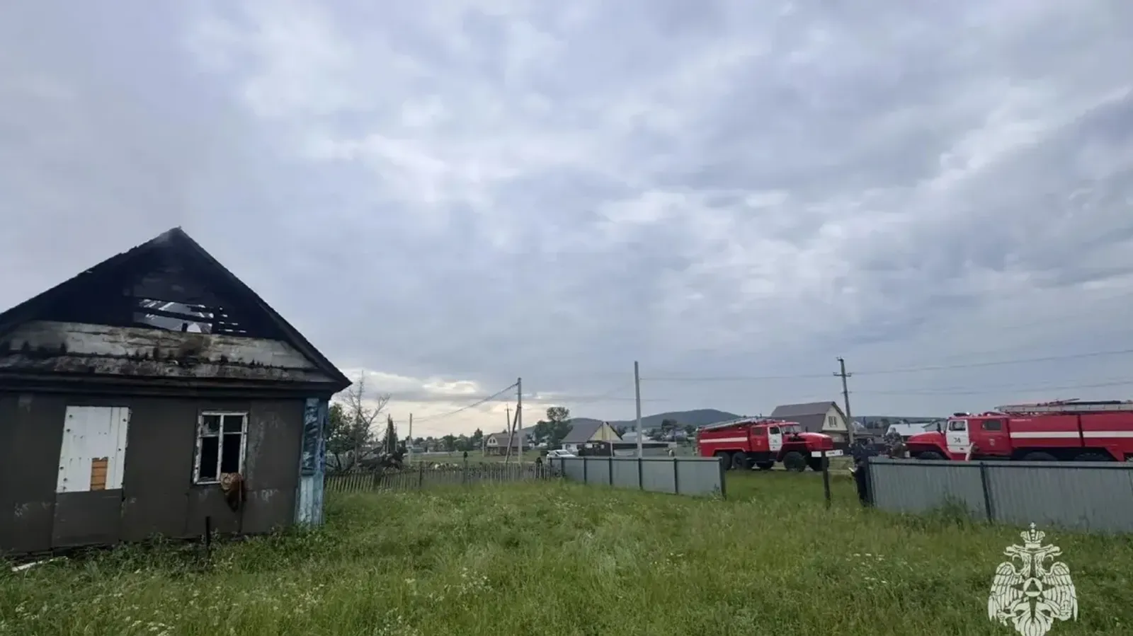 В Гафурийском районе во время пожара погиб пожилой мужчина