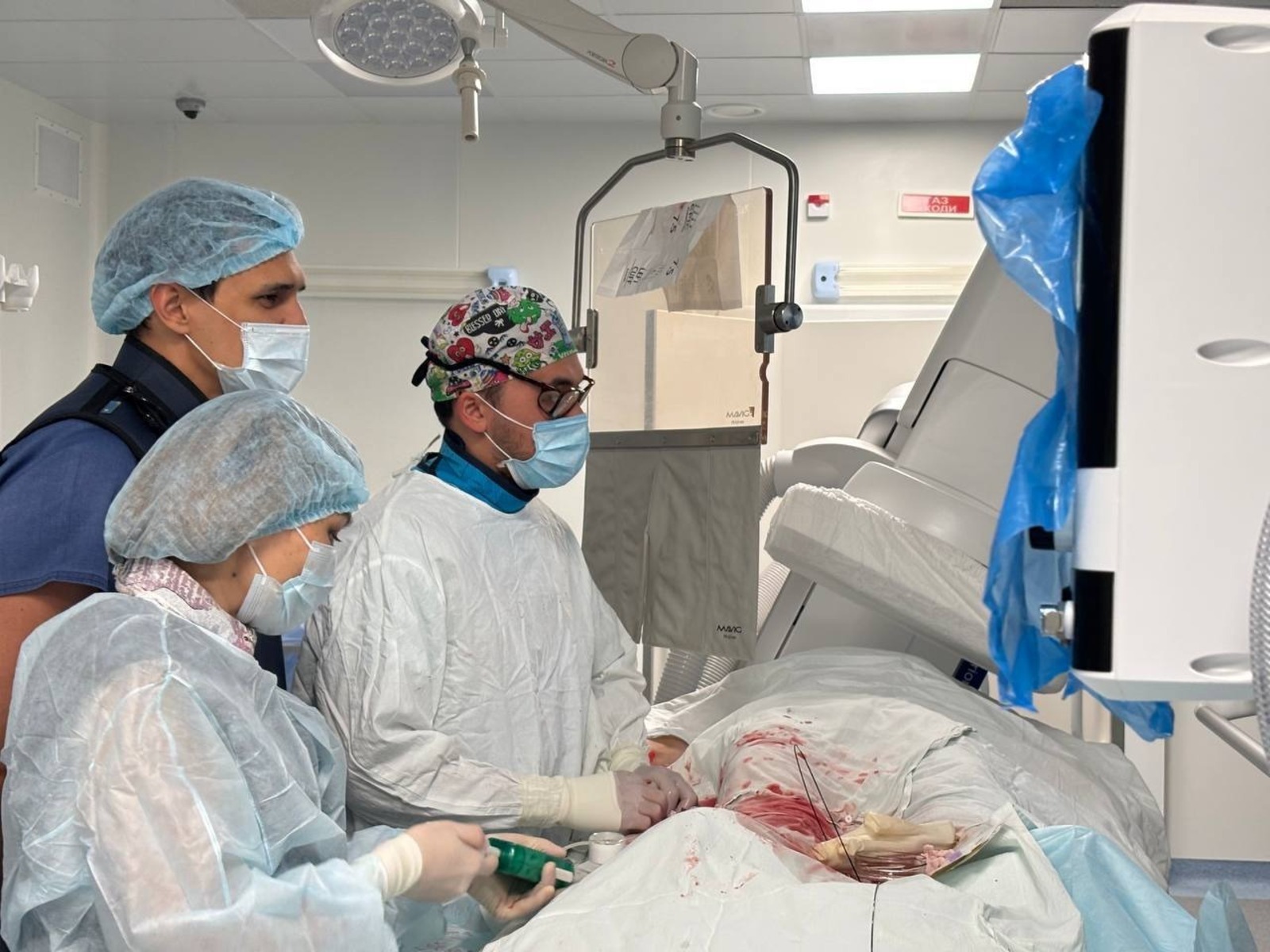 В Уфе в новом корпусе кардиоцентра провели уникальную операцию