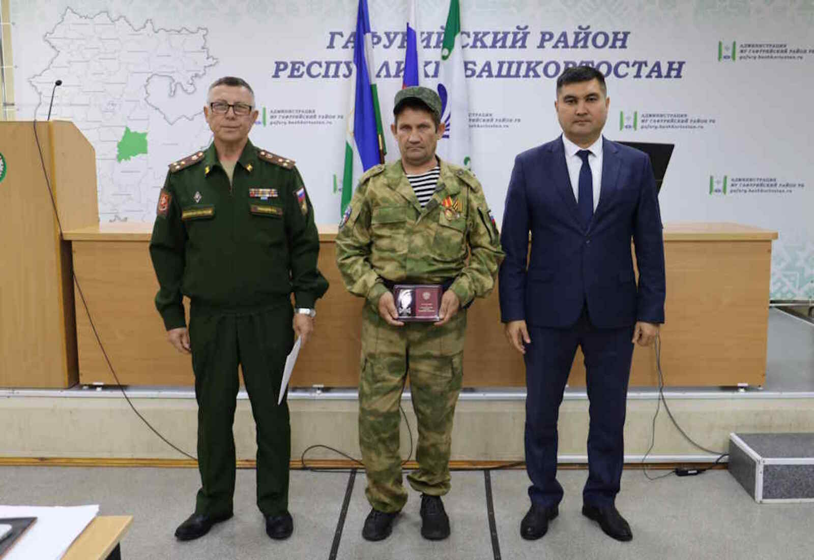 Заслуженные награды для бойцов