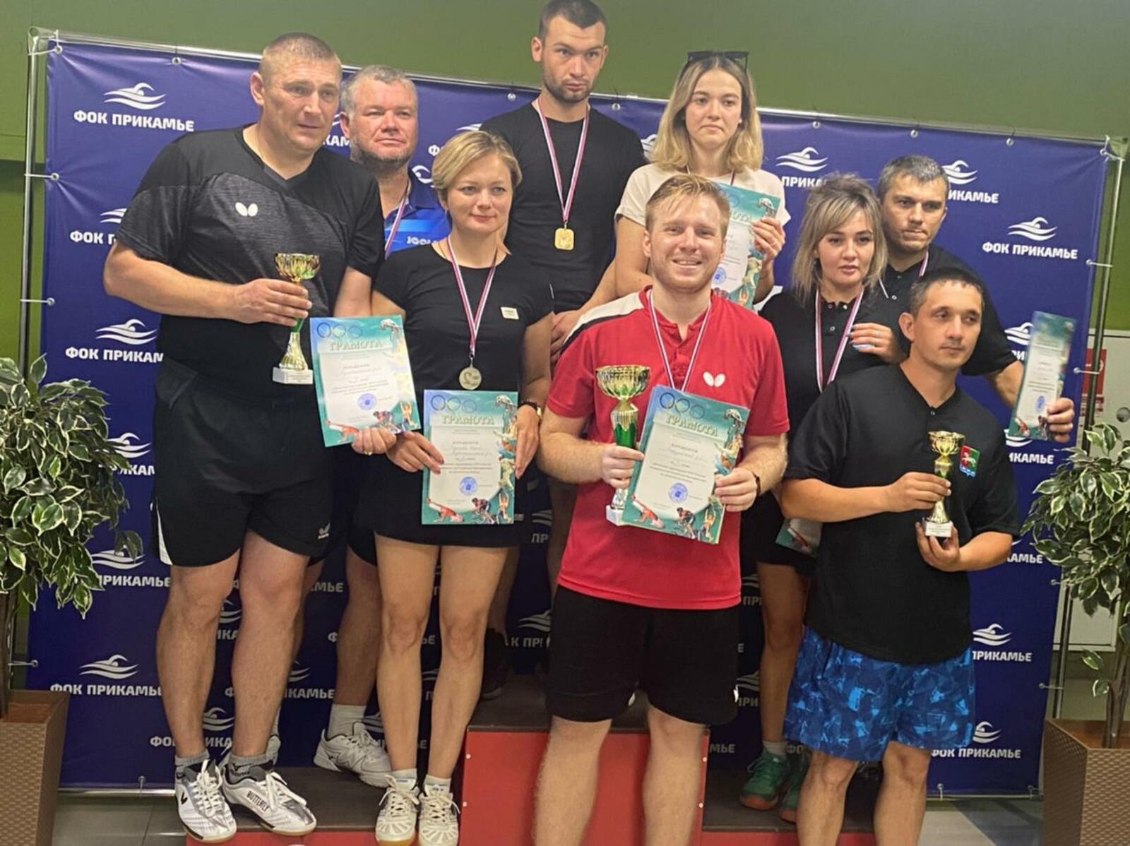 Спортсмены Гафурийского района - первые в Башкортостане по настольному теннису!