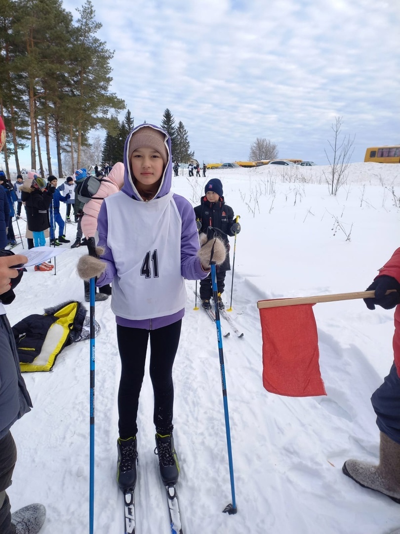 C ветром наперегонки: прошли районные лыжные соревнования среди школьников в зачёт ГТО
