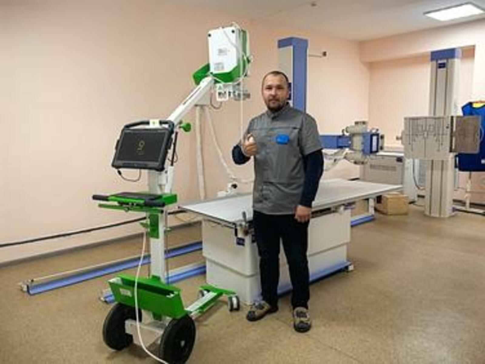 В Красноусольской ЦРБ активно используют новый передвижной рентген-аппарат