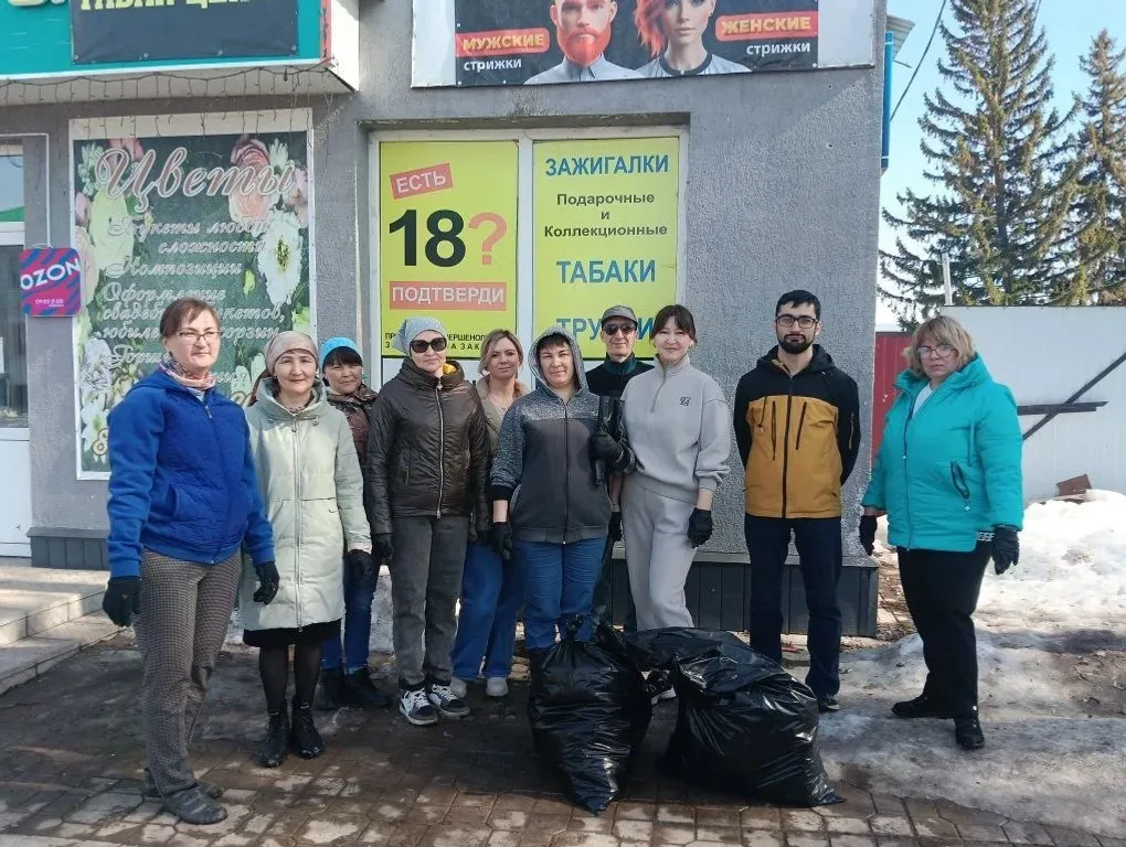 Весенний месячник чистоты в Гафурийском районе стартовал!