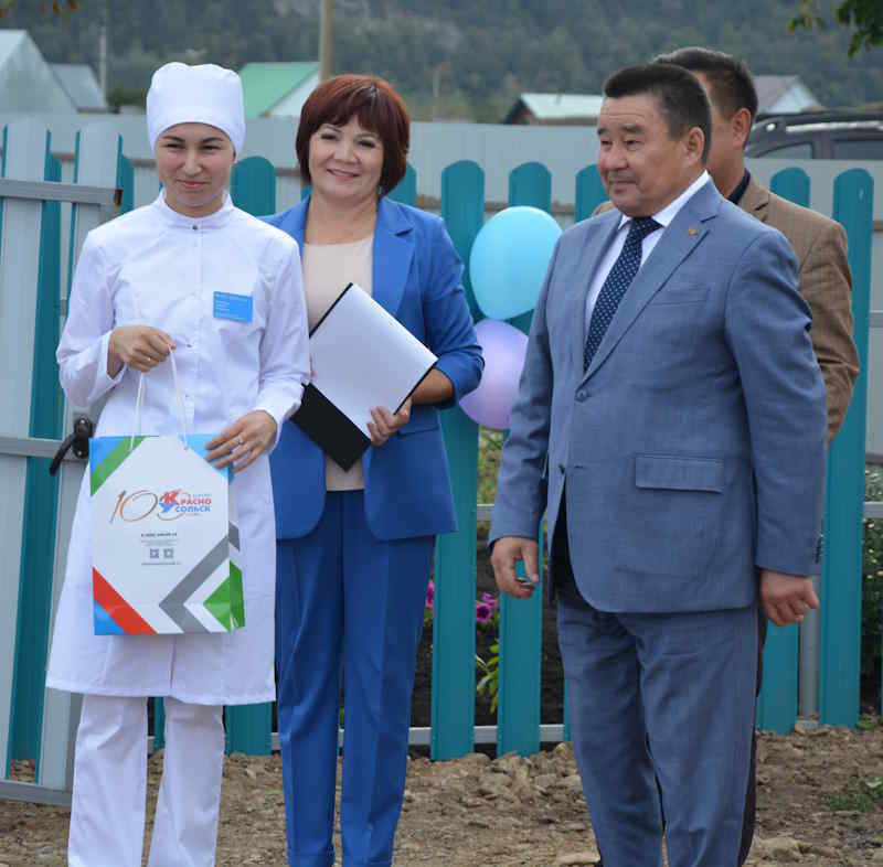 Двойная радость для сельчан