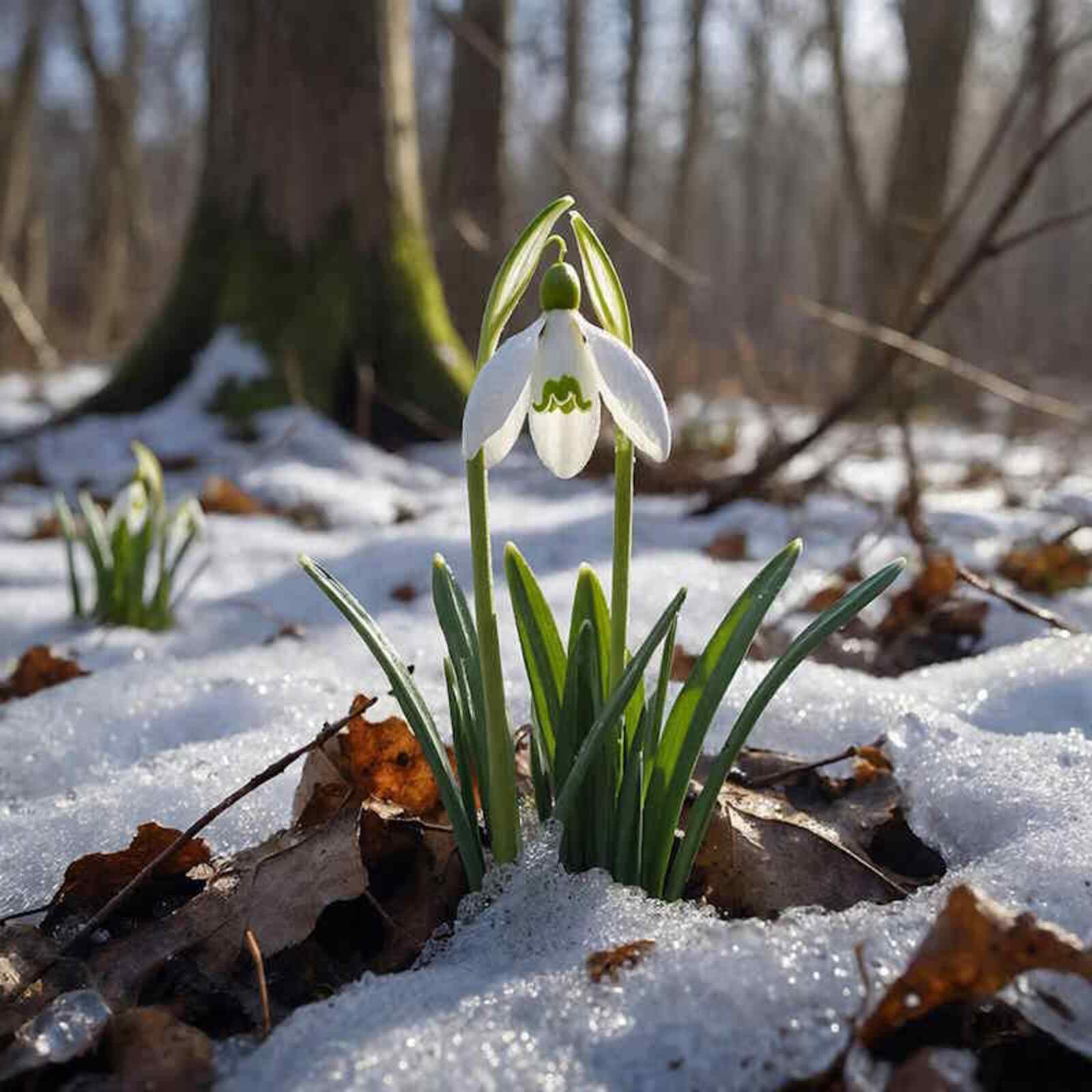 Март: и снегом сеет, и солнцем греет