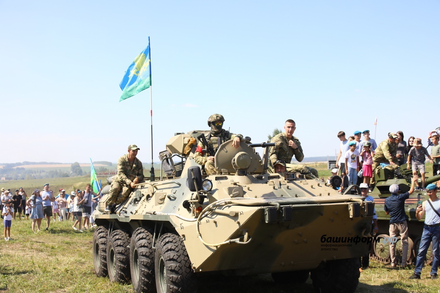 В Башкирии с размахом отметили 95-летие ВДВ России