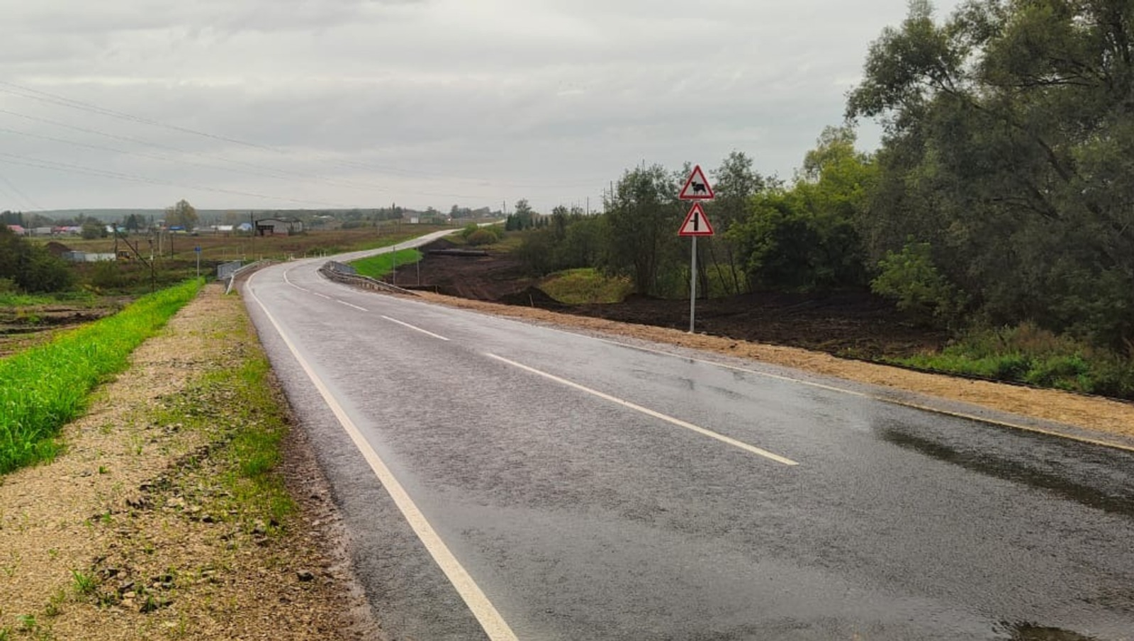 Капремонт моста через реку Узян На дороге Толбазы - Красноусольский завершен