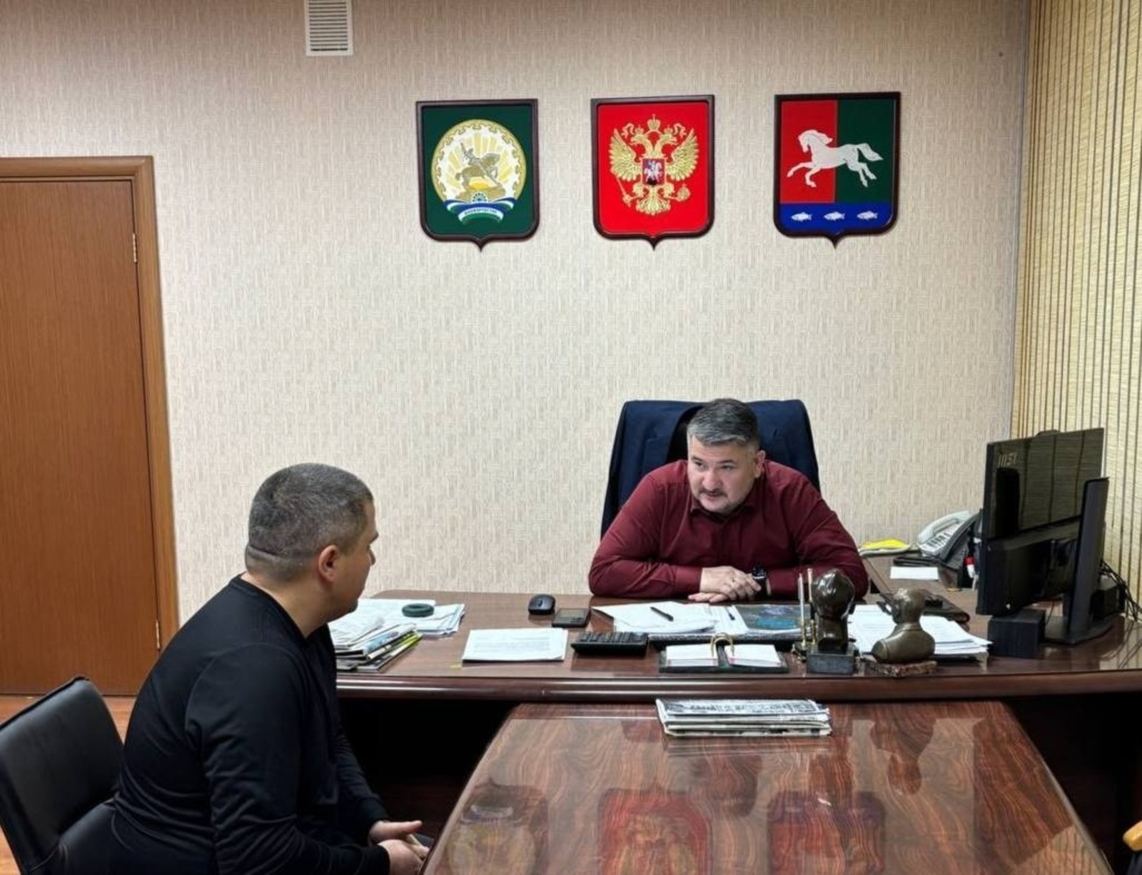 Офицер из Башкирии отправился служить в зону СВО