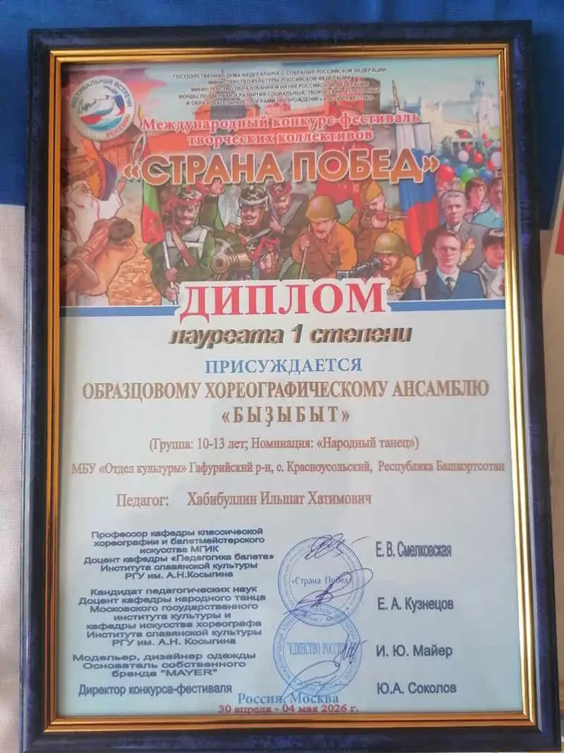 Юные таланты на международных сценах